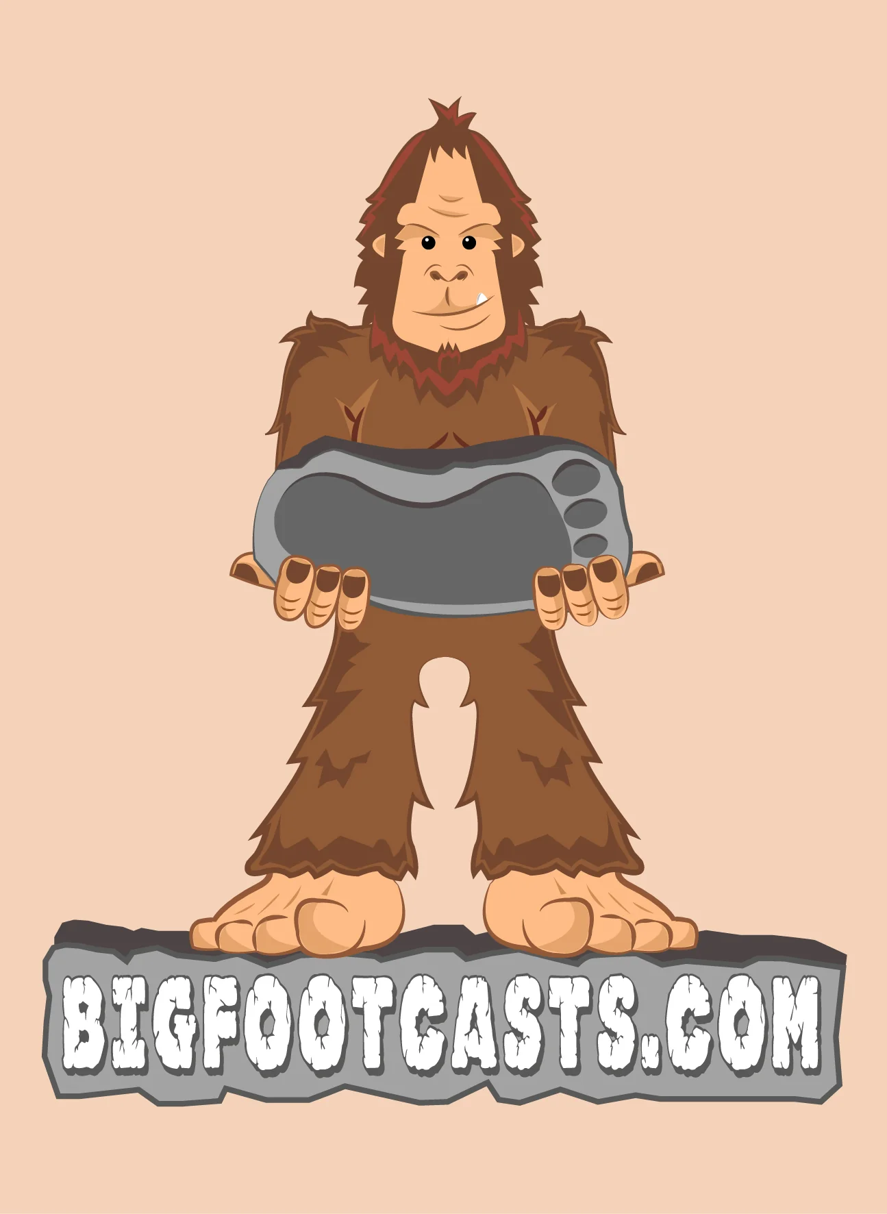 1984 Paul Freeman's "Wrinkle Foot" cast  "A" Bigfoot Sasquatch footprint track cast replicas - Image 14