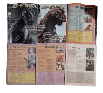 6 G-Fan Godzilla Magazines - Image 2