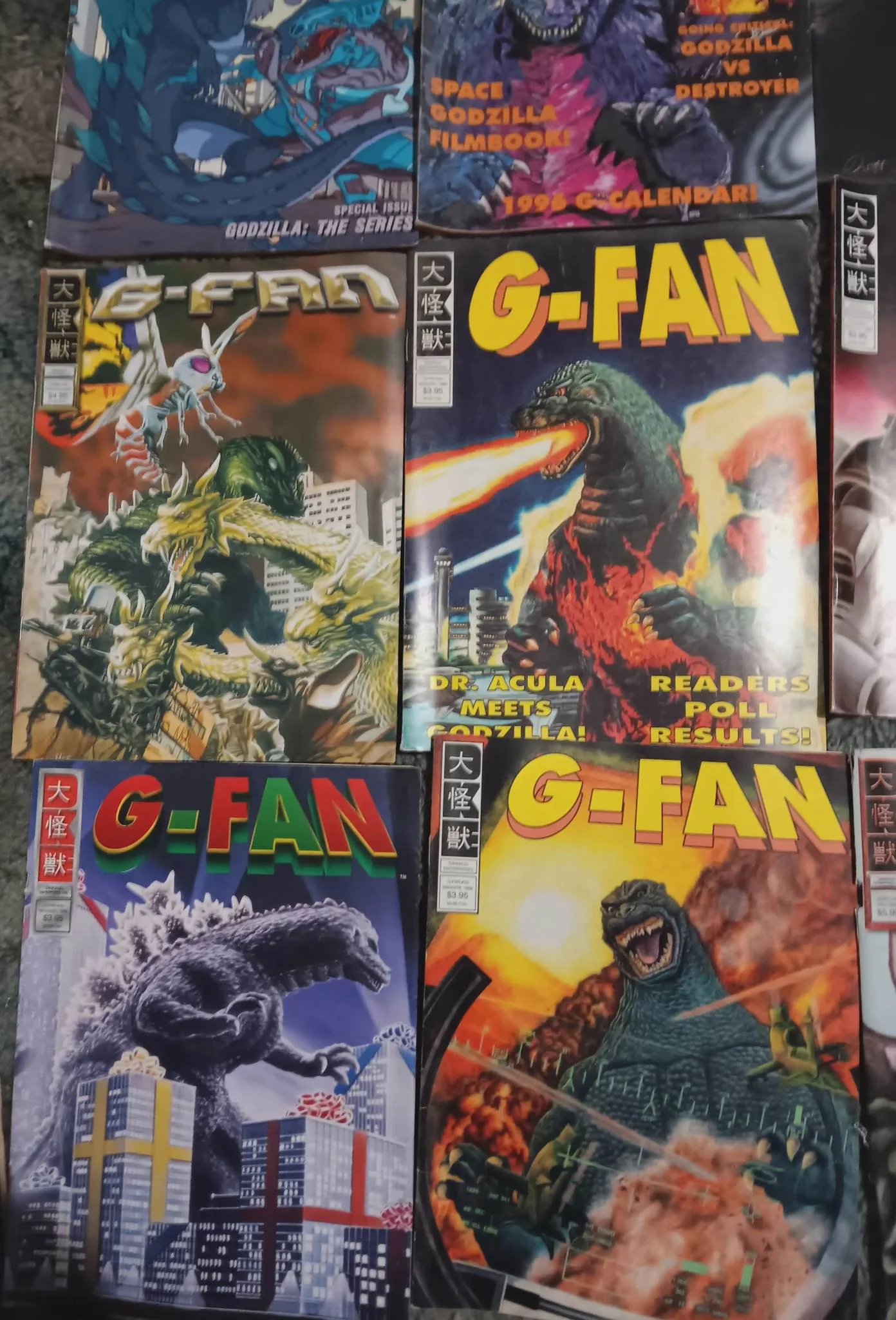 90 G-Fan Godzilla Magazines - Image 8