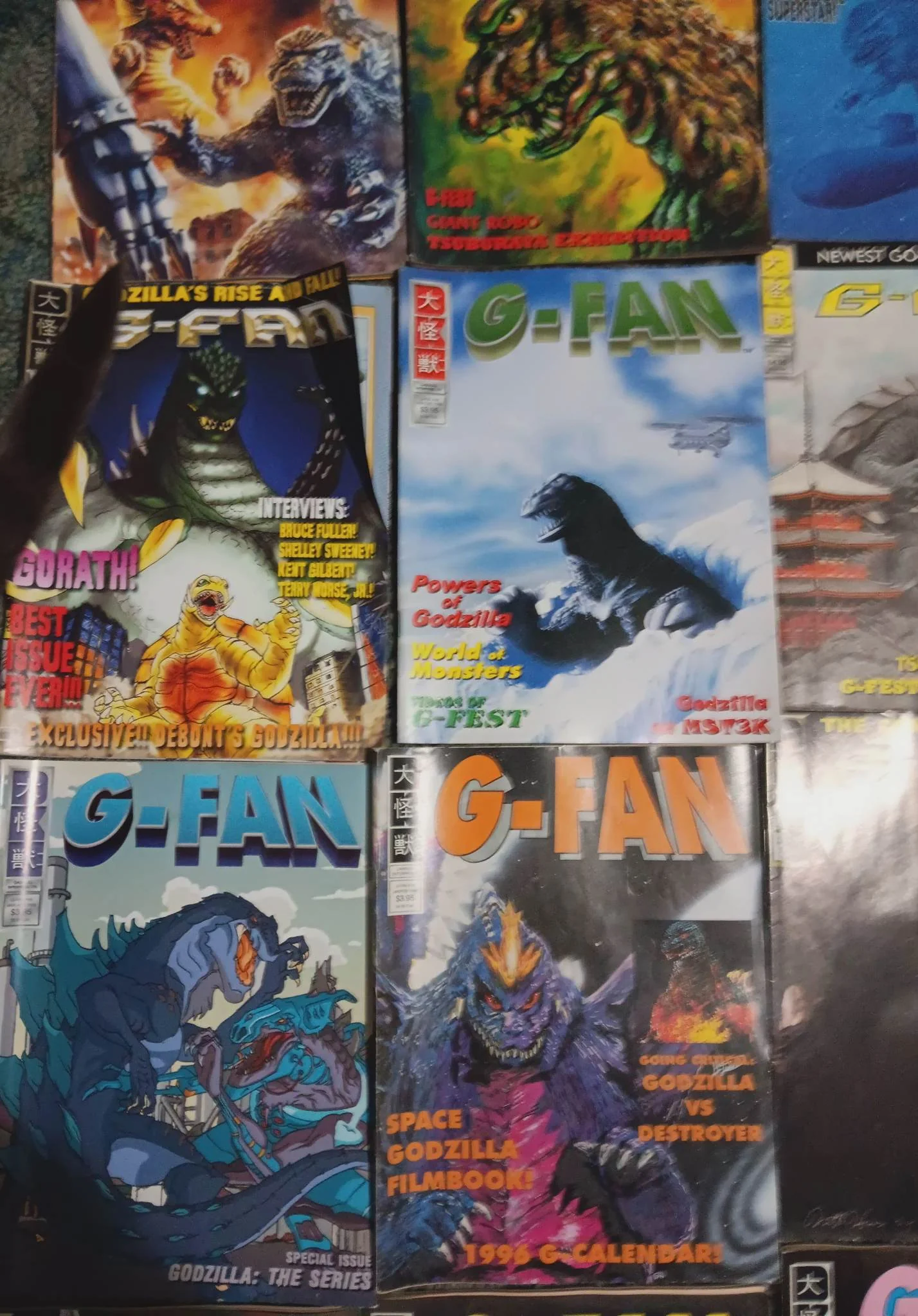 90 G-Fan Godzilla Magazines - Image 9