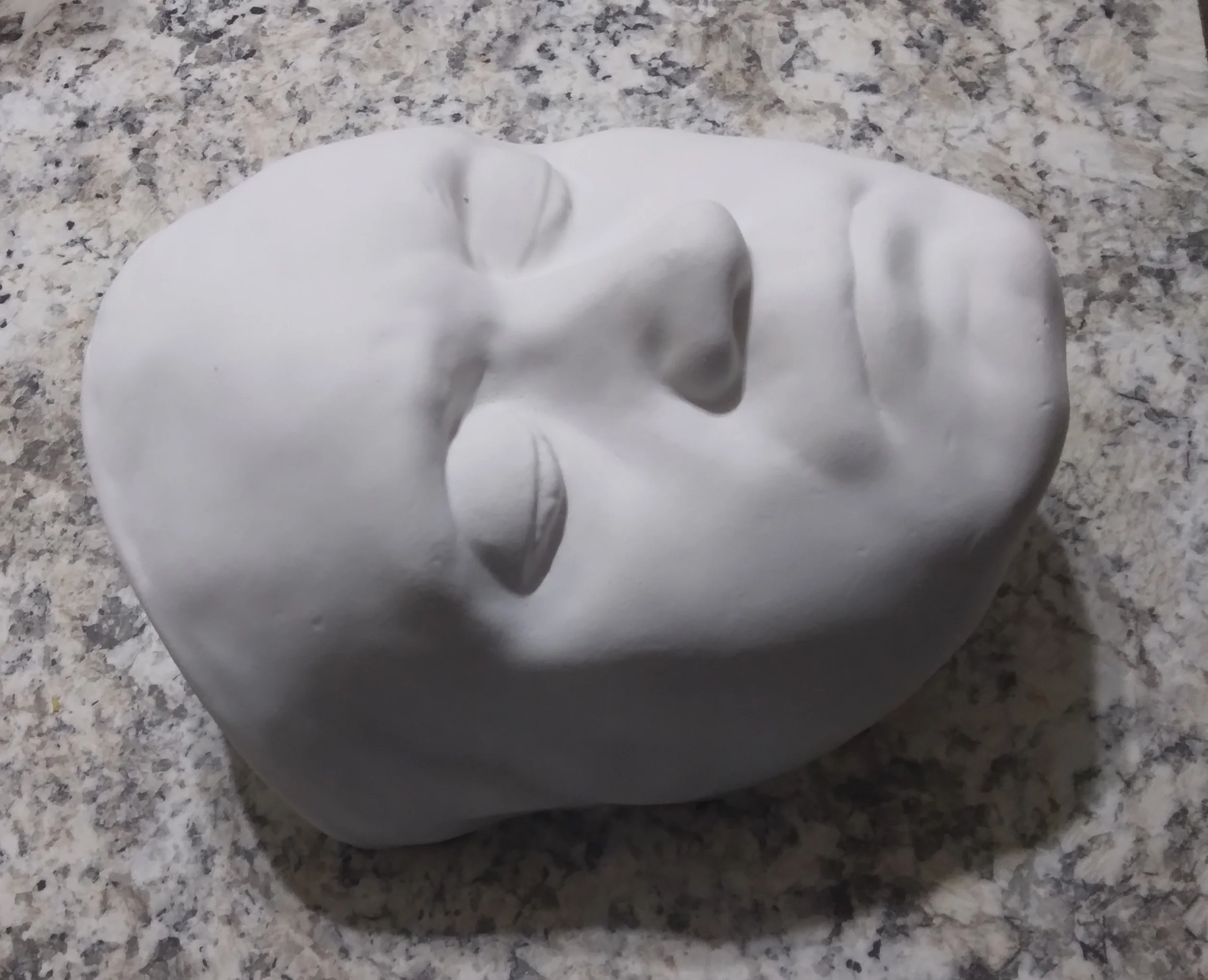 Beethoven life mask / life cast (Plaster) Ludwig van Beethoven's Life Mask Cast - Image 10