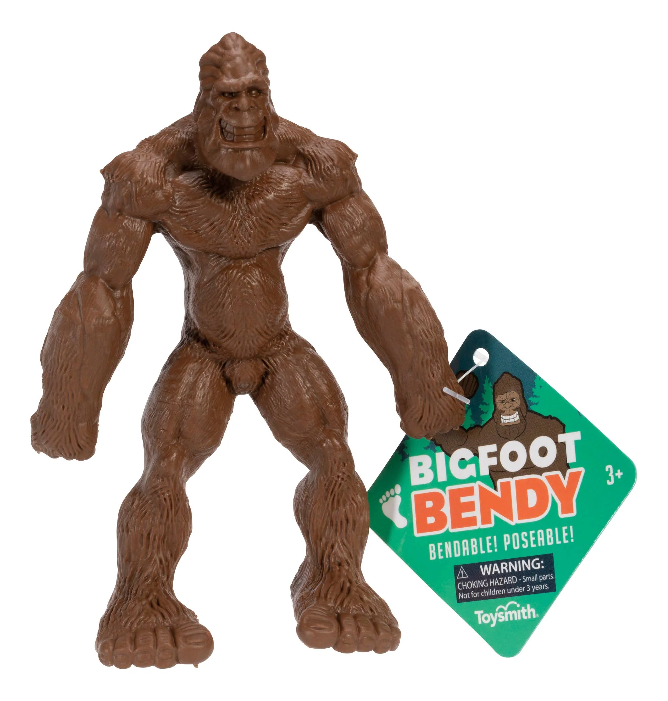 Bigfoot Bendy, Stretchy Toy
Sasquatch Yeti Toy
