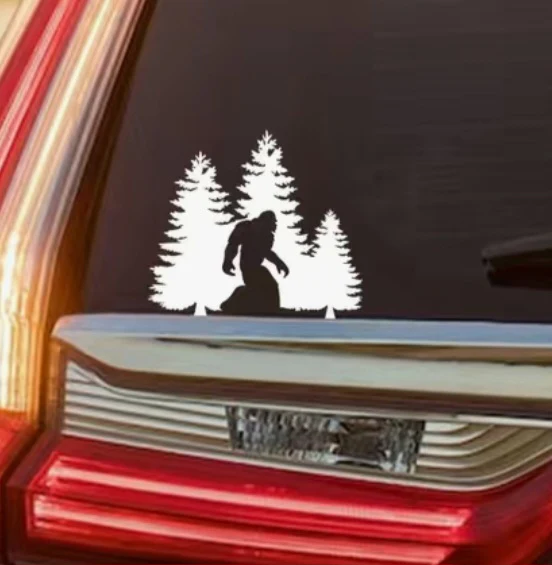 Bigfoot Car Truck Sticker Sasquatch Yeti sticker #1 - Image 3
