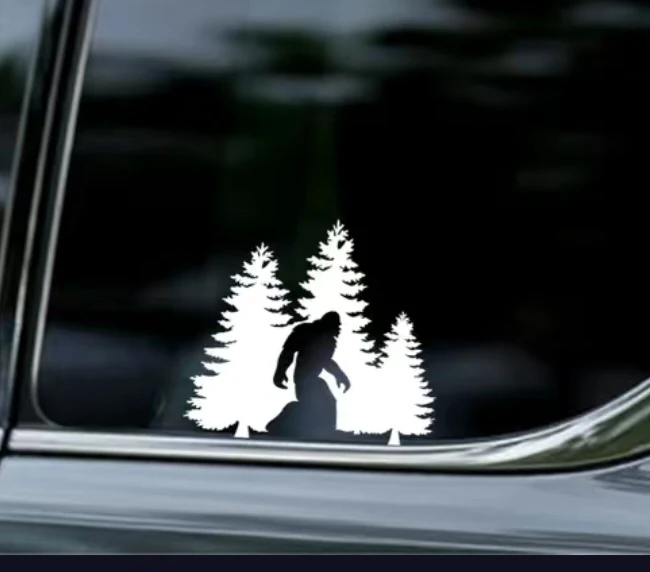 Bigfoot Car Truck Sticker Sasquatch Yeti sticker #1 - Image 4