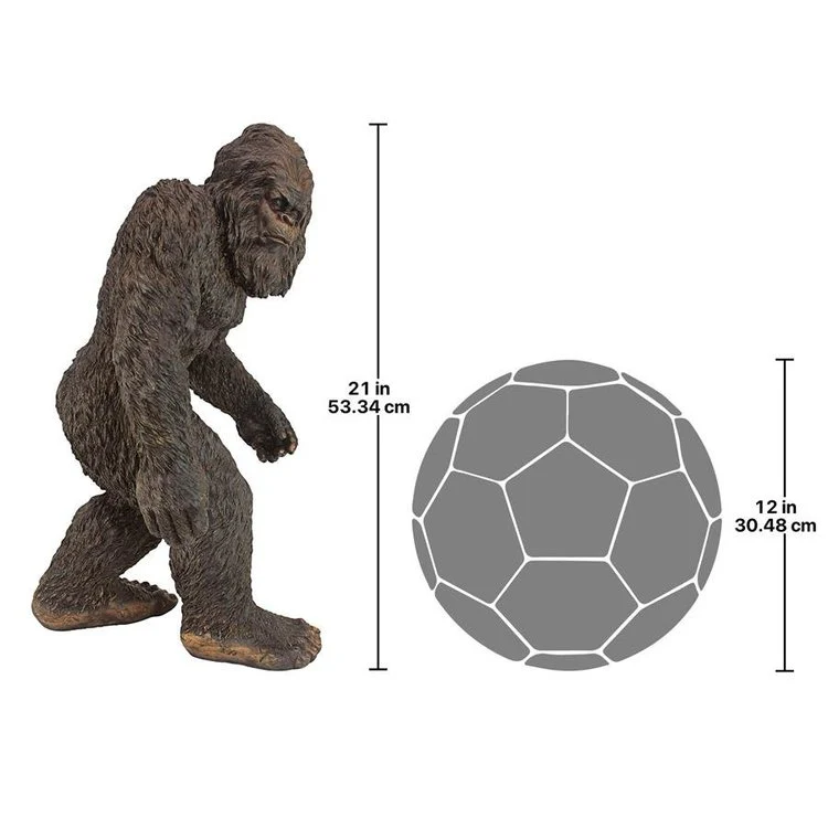 Bigfoot Garden Statue Outdoor Fiberglass Sasquatch Yeti - Image 2