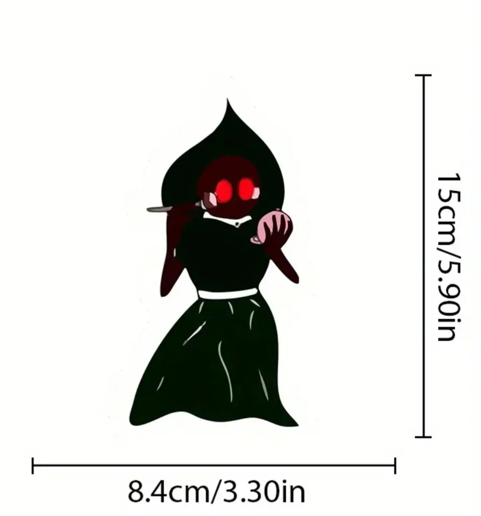 Flatwoods Monster Sticker "Pretty" Bigfoot Cryptid Cryptozoology - Image 2