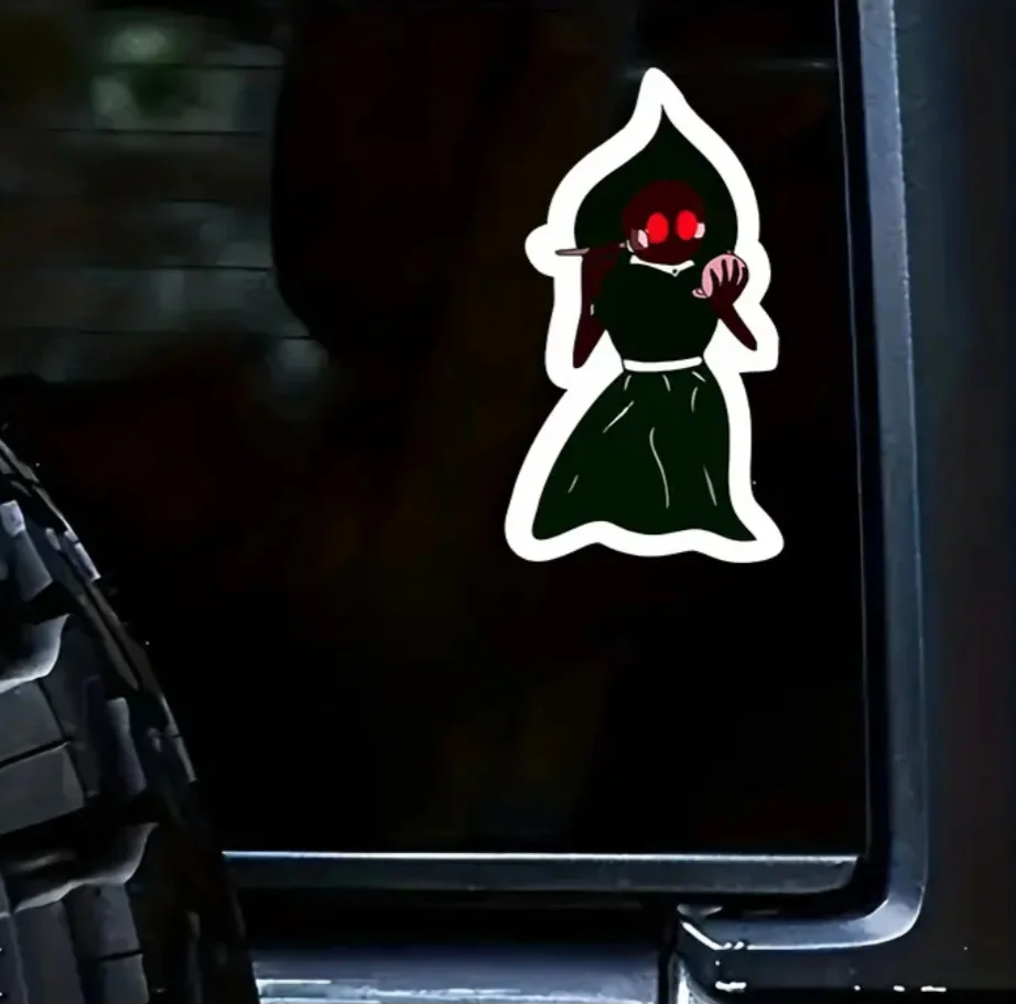 Flatwoods Monster Sticker "Pretty" Bigfoot Cryptid Cryptozoology - Image 3
