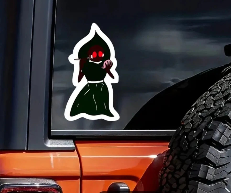 Flatwoods Monster Sticker "Pretty" Bigfoot Cryptid Cryptozoology - Image 6