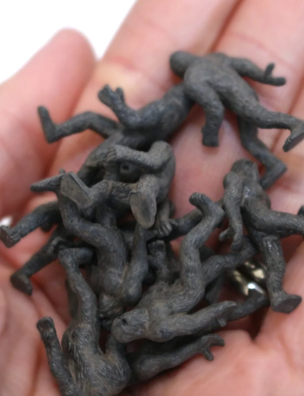 Bigfoot Miniature Bigfoot - Mini Sasquatch - Terrarium Supplies - Teeny Tiny Bigfoot - Diorama Supplies Soap Making - Image 3