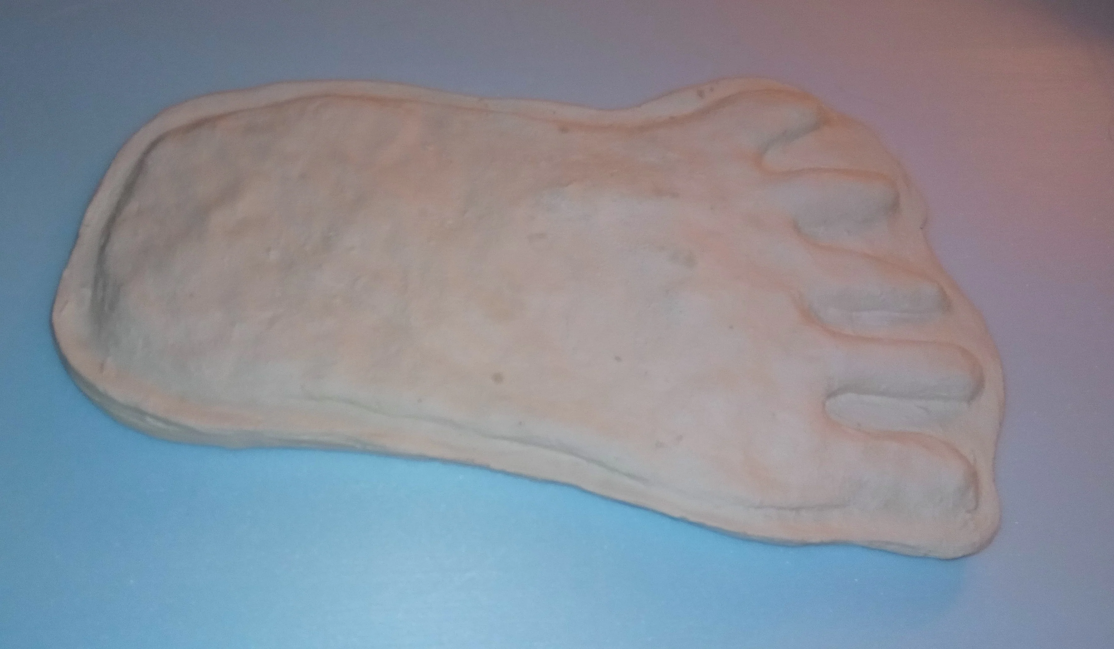 1976(?) Yowie Australian Yowie Footprint Yeti Footprint track cast Cryptozoology Yowie Bigfoot Cast Replica Footprint - Image 11