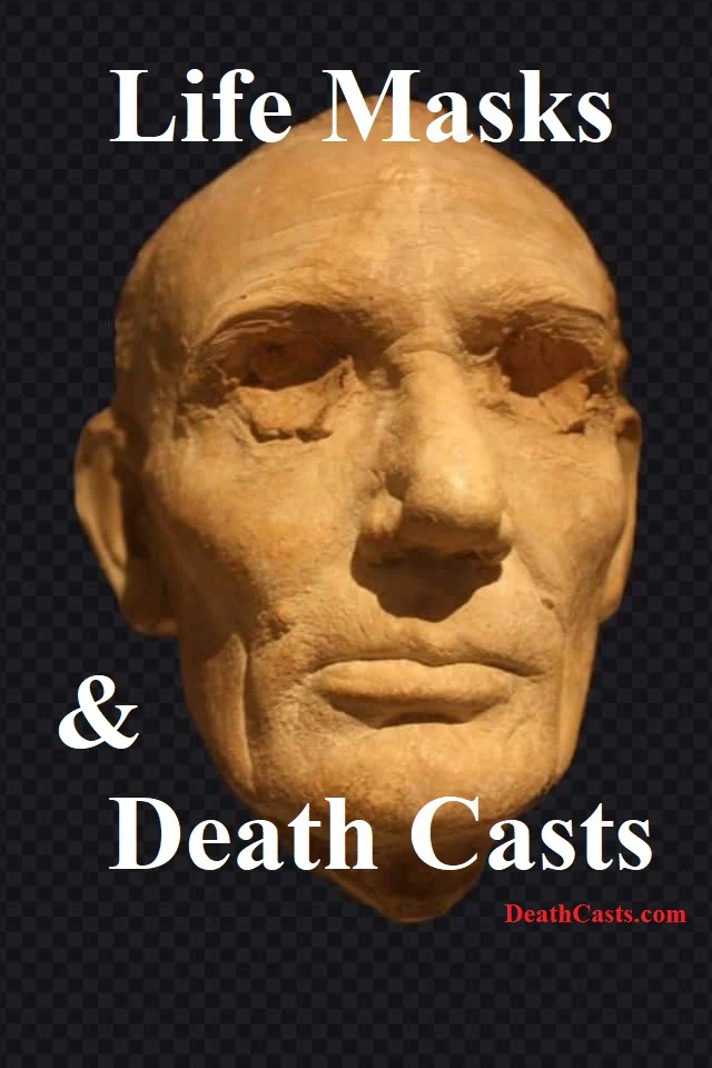 Abraham Lincoln Volk Sculpture cast 1865 (?) Life mask modified - Image 9