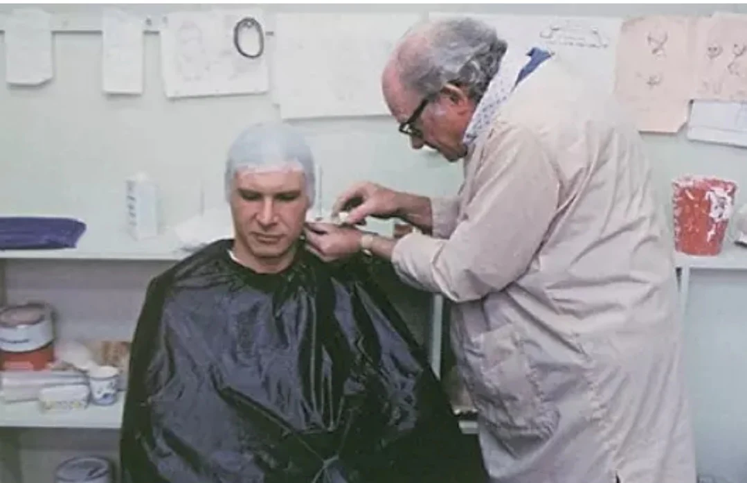 Han Solo / Harrison Ford as Han Solo life mask (life cast) Star Wars Empire Strikes Back - Image 19