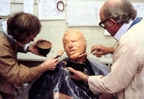 Han Solo / Harrison Ford as Han Solo life mask (life cast) Star Wars Empire Strikes Back - Image 2