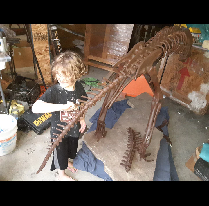 Lufengosaurus skeleton cast replica dinosaur for sale or rent - Image 37