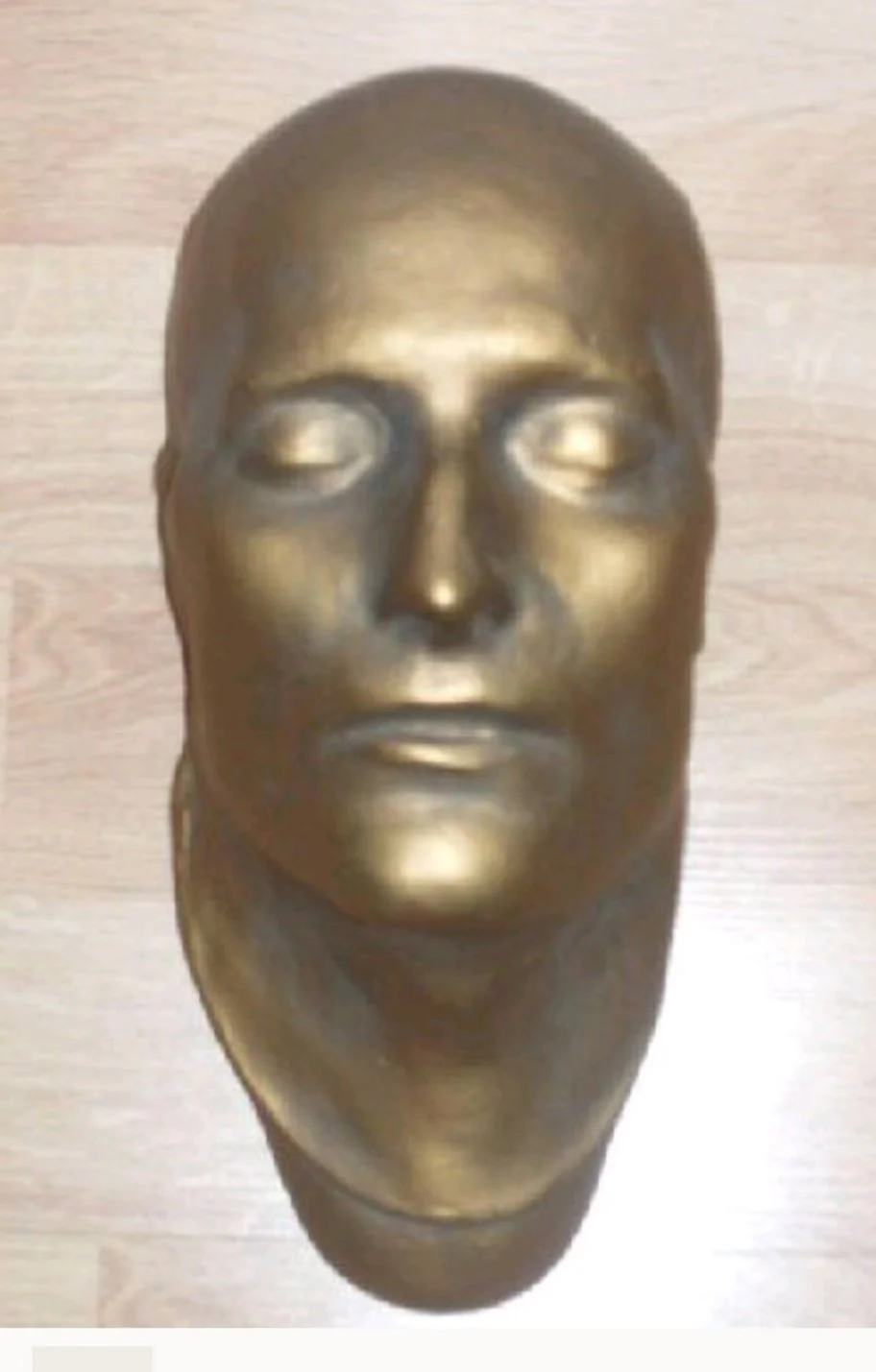 Napoleon: Life Cast Life Mask Death Cast of Napoleon Bonaparte (Plaster) - Image 7