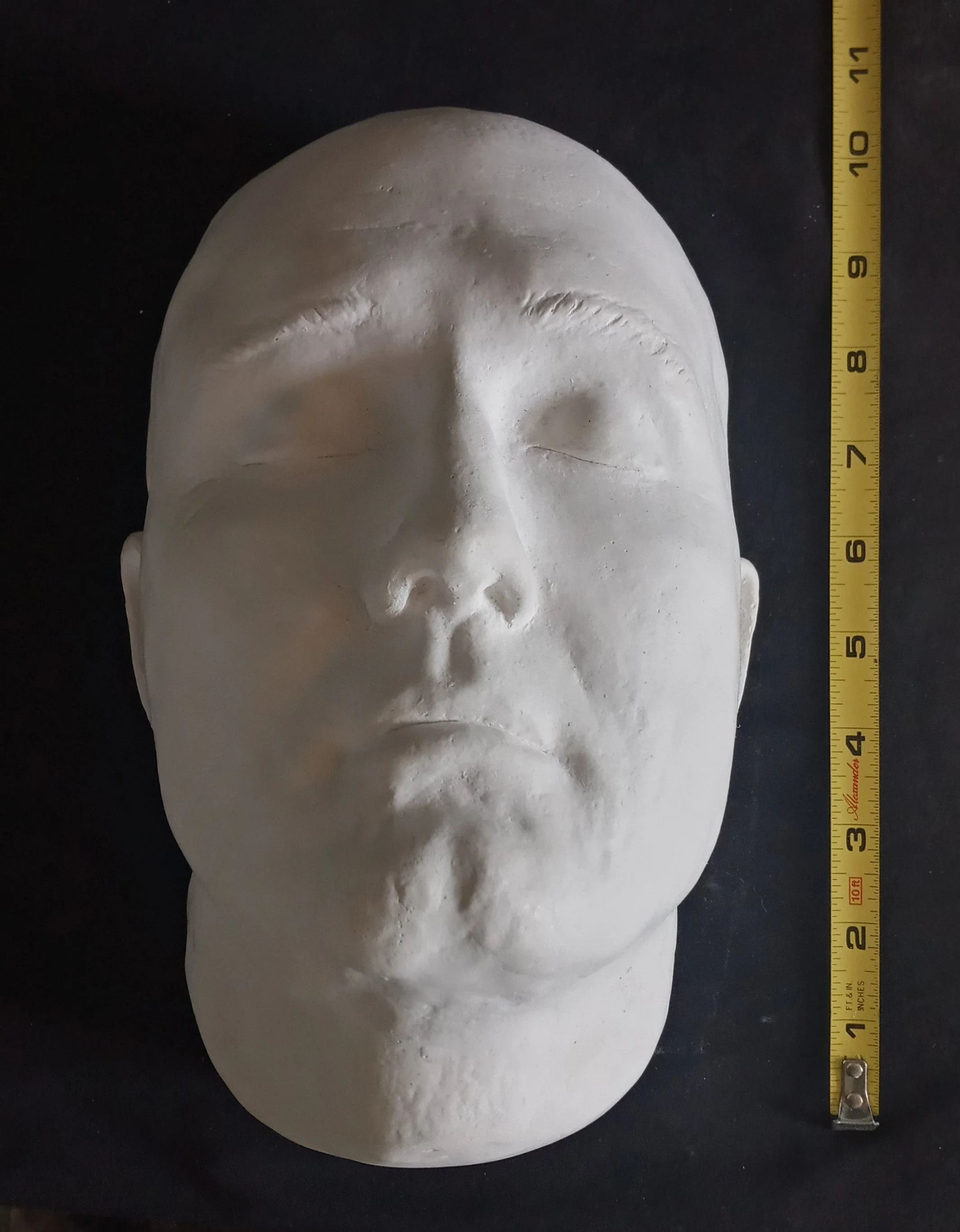 (RESIN) George Reeves life cast replica Life mask - Image 5