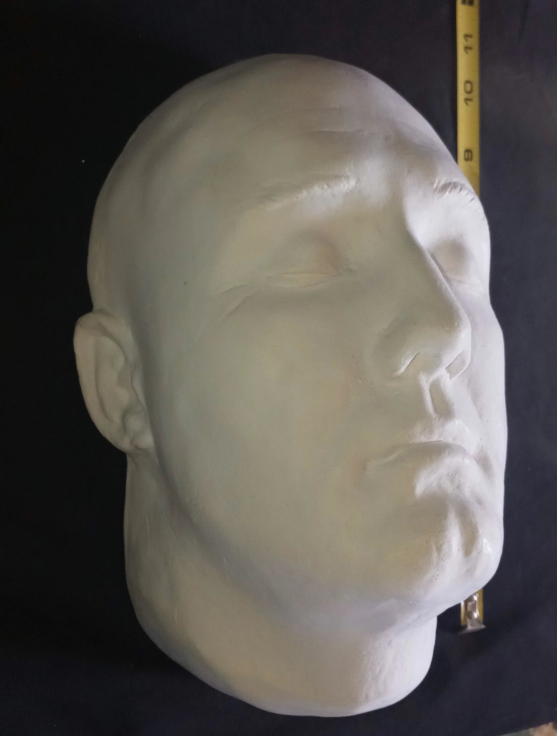 (RESIN) George Reeves life cast replica Life mask - Image 6
