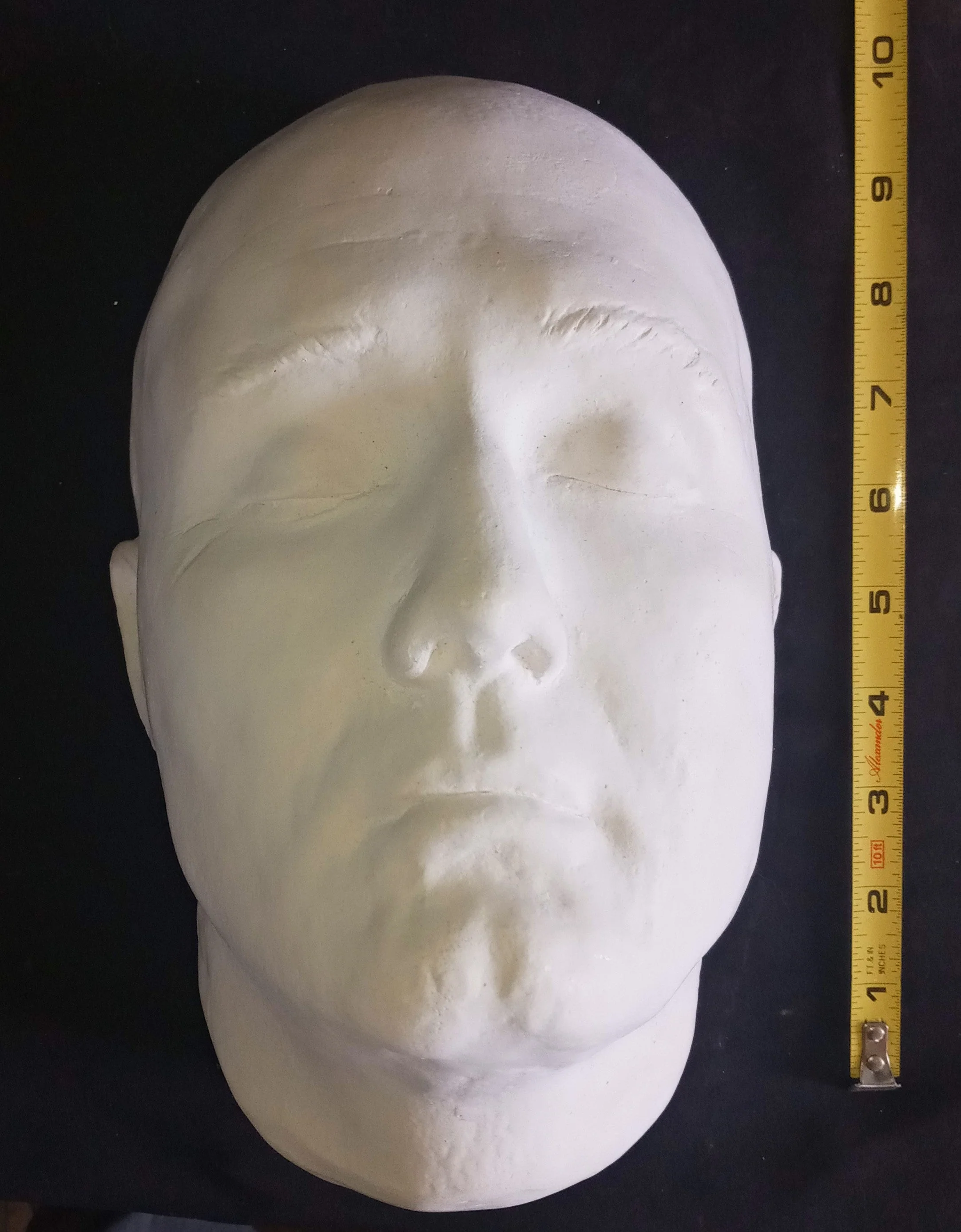 (RESIN) George Reeves life cast replica Life mask - Image 7