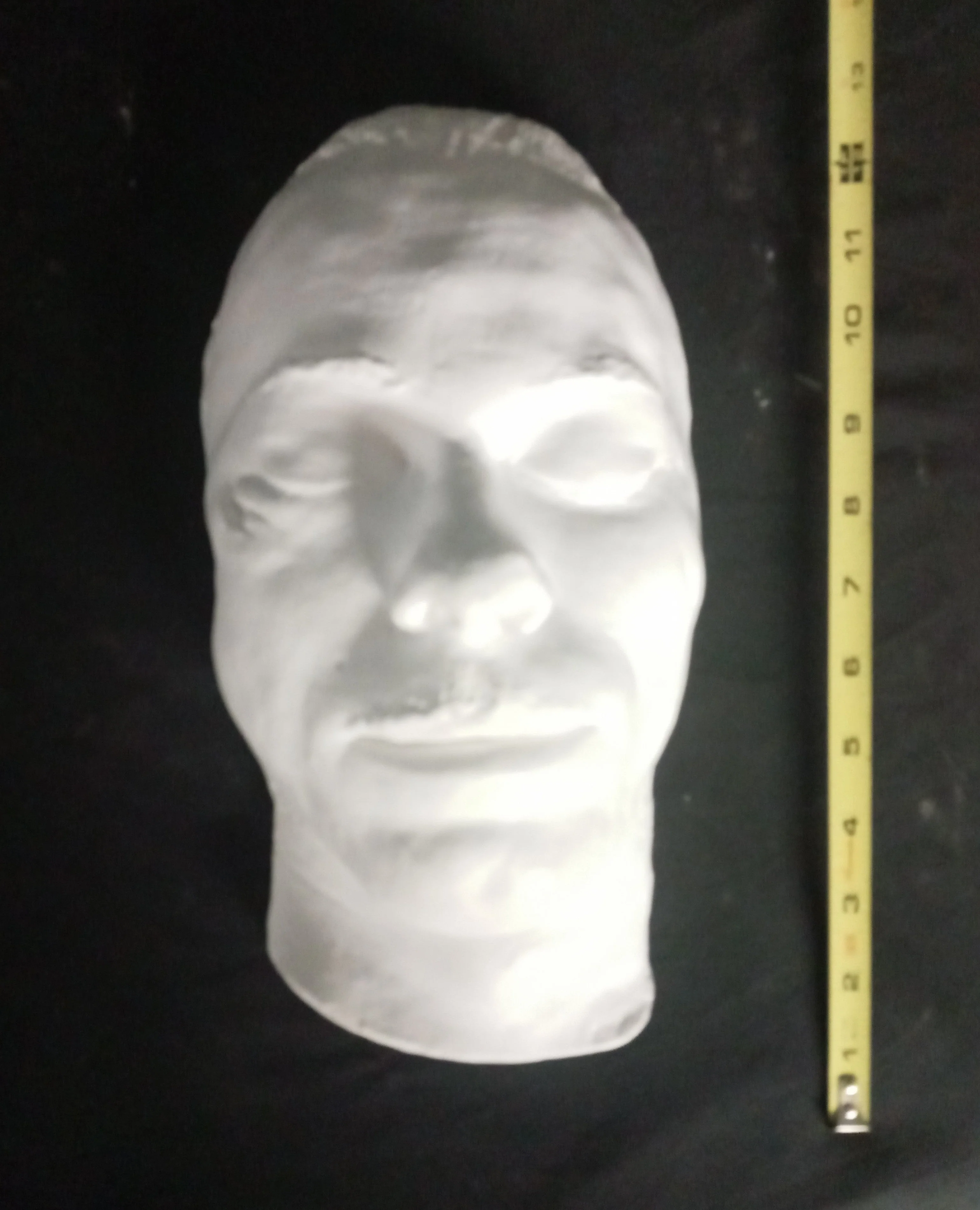 (Resin) John Dillinger Death Mask Cast Life Cast LifeMask Death mask life cast (Resin) - Image 3