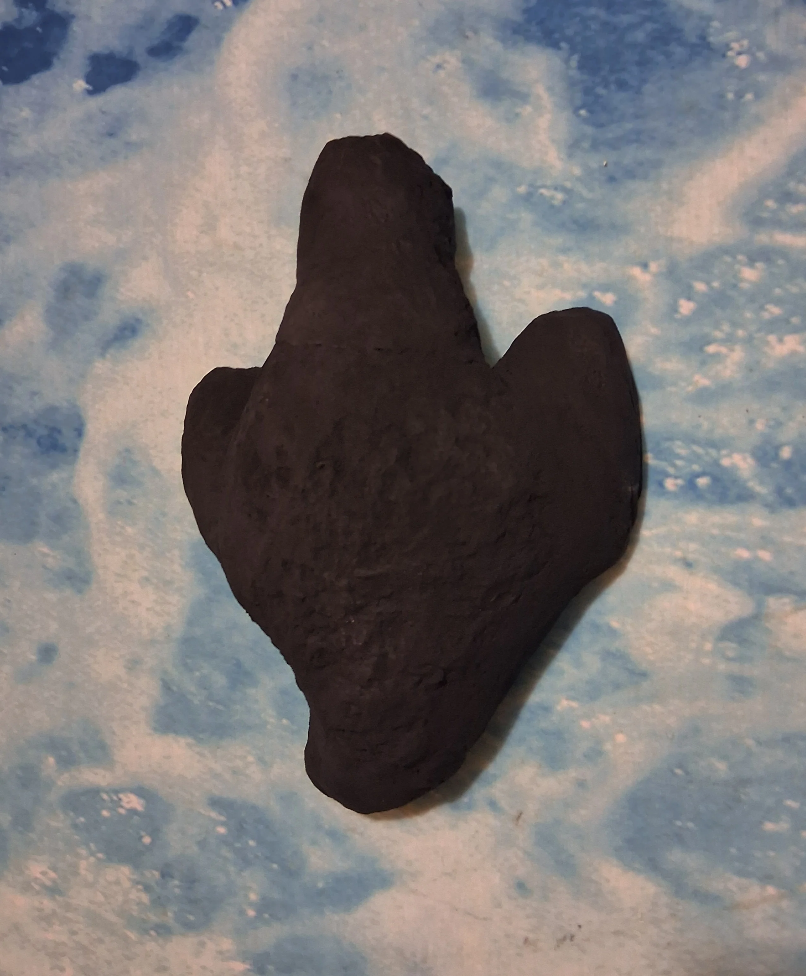 Theropod Deep Dinosaur Footprint Track Cast Replica (Resin) - Image 3