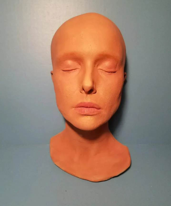 Natalie Portman Life Mask Cast Queen Amidala "Star Wars" life cast - Image 4