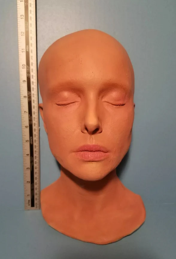 Natalie Portman Life Mask Cast Queen Amidala "Star Wars" life cast - Image 6