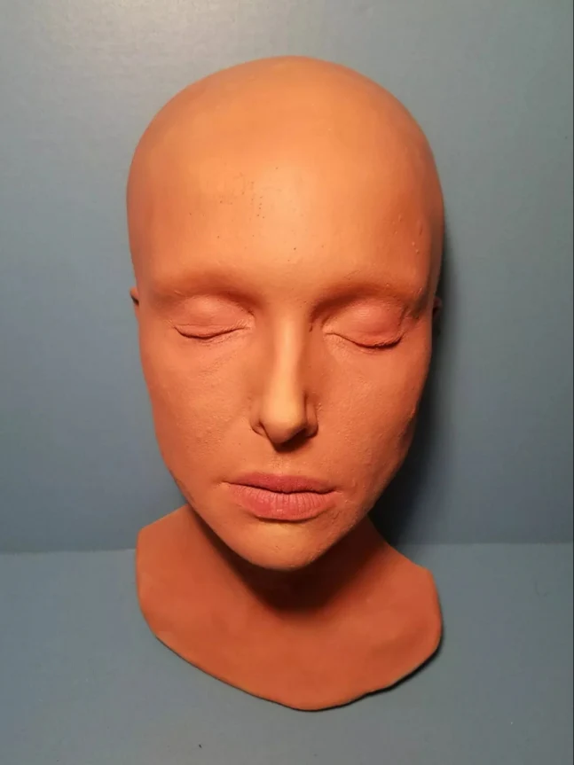 Natalie Portman Life Mask Cast Queen Amidala "Star Wars" life cast - Image 8